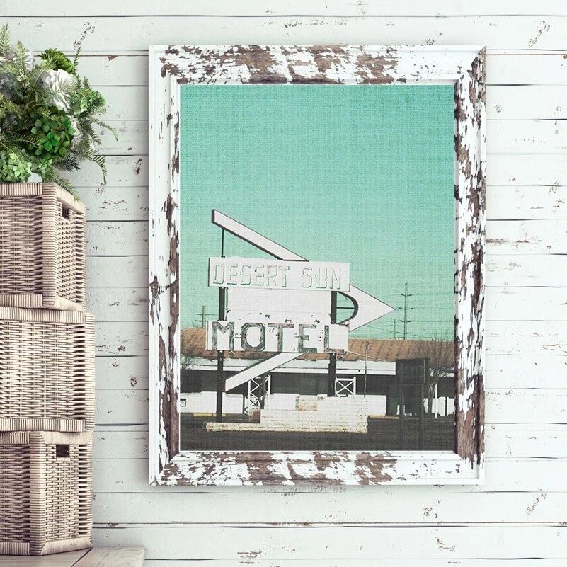 Desert Hotel Motel Sign Photography Poster Prints South Western Decor Retro Wall  Art Canvas Painting Picture Guest Room Decor|painting & Calligraphy| –  Aliexpress Within Most Recently Released Desert Inn Wall Art (View 18 of 20)