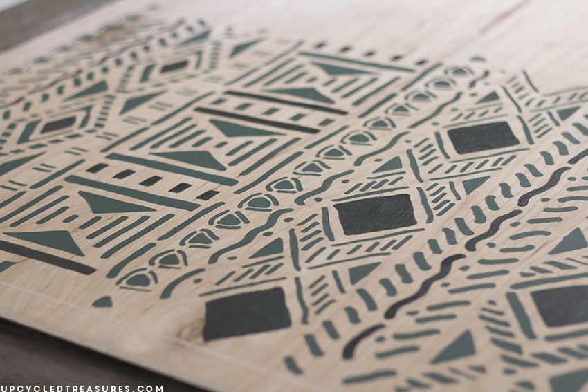 Diy Tribal Wall Art | Mountainmodernlife Pertaining To Latest Tribal Pattern Wall Art (View 9 of 20)