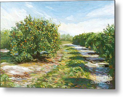 Florida Orange Grove Art – Fine Art America With Most Up To Date Orange Grove Wall Art (View 18 of 20)