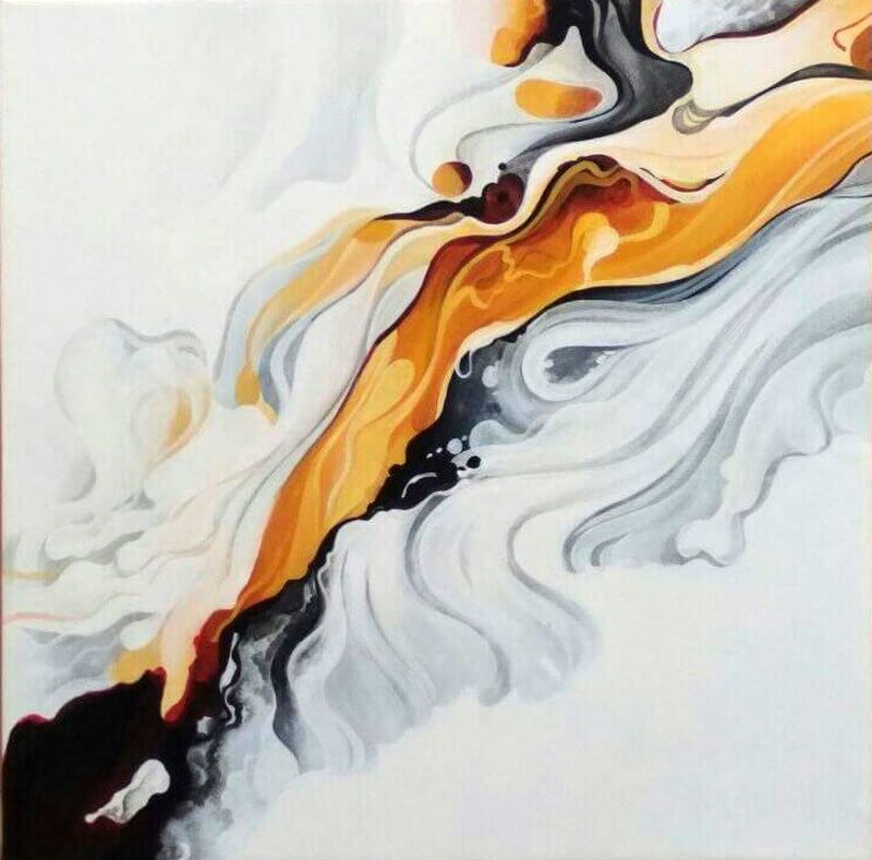 Free Flow Abstract Buy Abstract Wall Art Online In India In Best And Newest Abstract Flow Wall Art (View 14 of 20)
