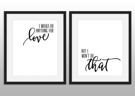 Funny Above The Bed Quote Bedroom Wall Decor Set Of 2 – Etsy | Printable Wall  Art Quotes, Wall Art Quotes, Funny Wall Art For Current Funny Quote Wall Art (View 17 of 20)