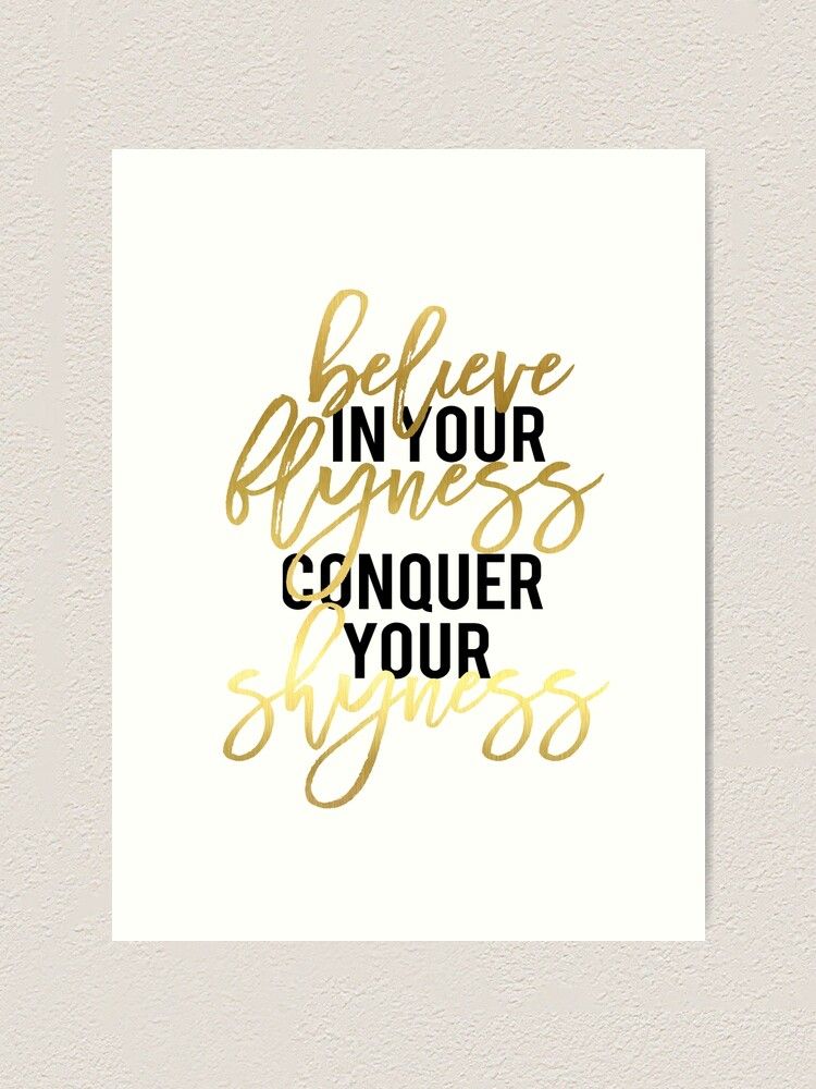 Gold Foil Quote Prints Printable Art Inspirational Quote Printable Wall Art  Calligraphy Print Typography Print Home Decor Wall" Art Print For Sale Nathanmoore | Redbubble Within Current Motivational Quote Wall Art (View 19 of 20)