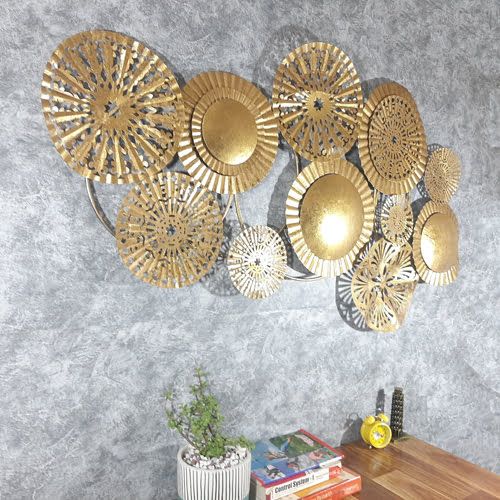 Hanging Metal Wall Decor Online At Low Price 50% Off – Let Me Decor In Best And Newest Spiral Circles Wall Art (View 20 of 20)