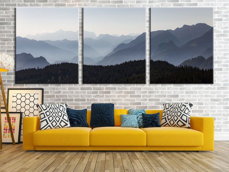 Home & Living Wall Décor Alpine Wall Decor Fog Wall Decor Alpine Landscape Wall  Art Mountains Canvas Wall Art Mountain Ranges On Canvas Mountains Fog  Poster Print Hamaguri.co.jp Intended For Most Up To Date Mountains In The Fog Wall Art (Gallery 20 of 20)