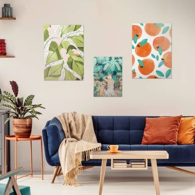 How To Arrange Wall Art Beautifully – A Complete Guide | Displate Blog In Most Current Inspired Wall Art (View 16 of 20)
