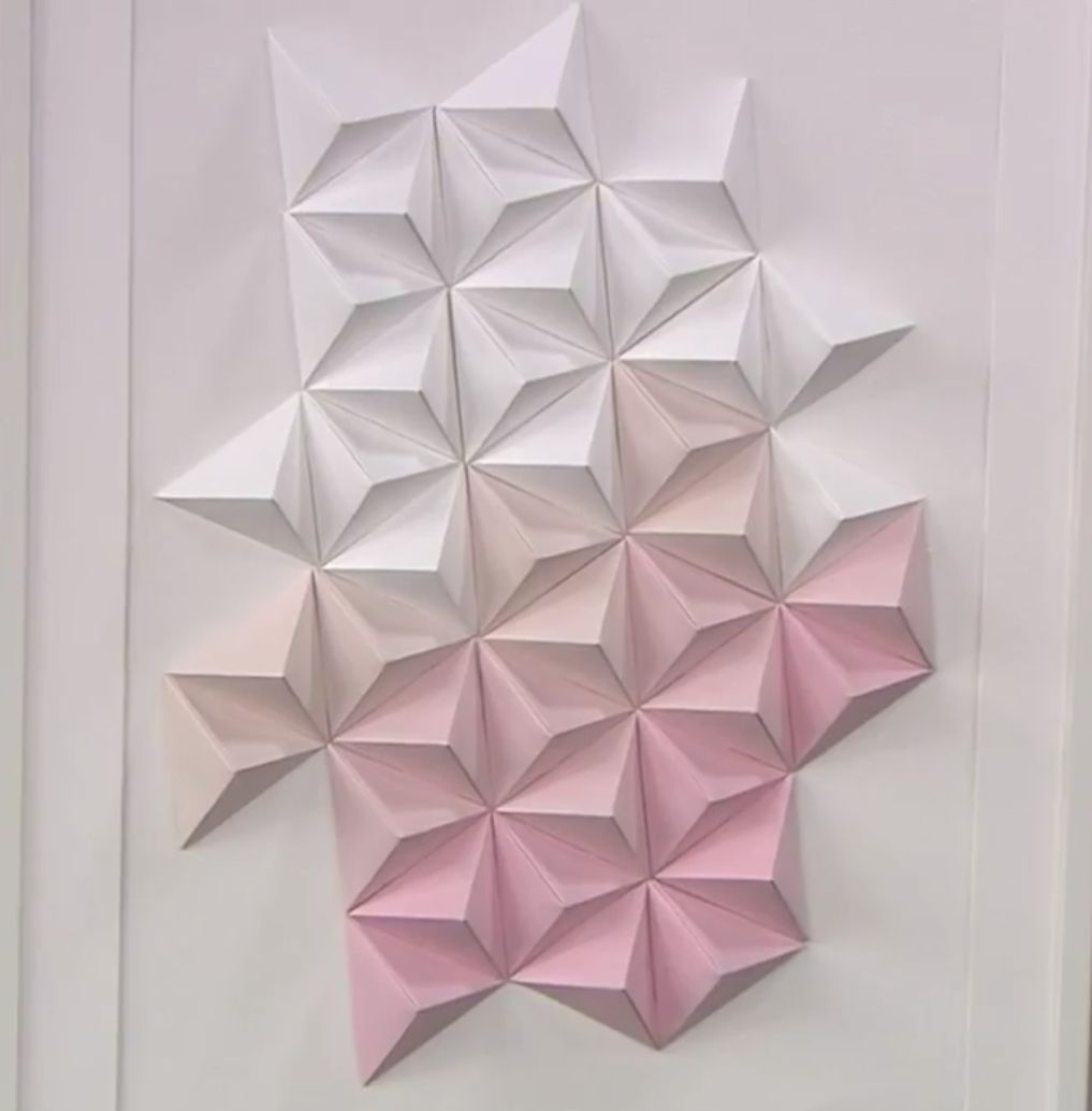 How To Create 3d Wall Art Using Only Paper – Cityline With Regard To Newest Paper Art Wall Art (View 6 of 20)