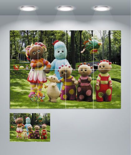 In The Night Garden Iggle Piggle Upsy Daisy Kids Giant Wall Art Poster  Print | Ebay Pertaining To Most Up To Date Night Garden Wall Art (View 16 of 20)