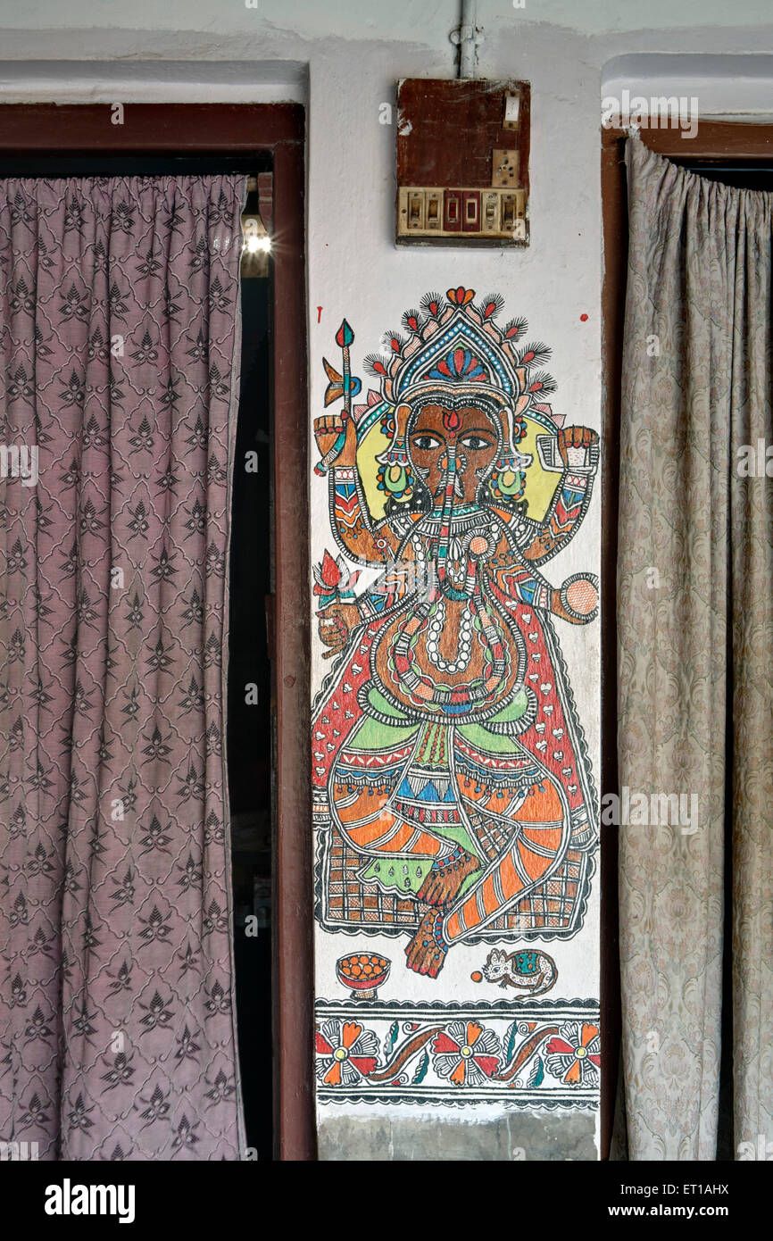 Indian Wall Art Painting Hi Res Stock Photography And Images – Alamy Pertaining To Most Current Indian Wall Art (View 17 of 20)