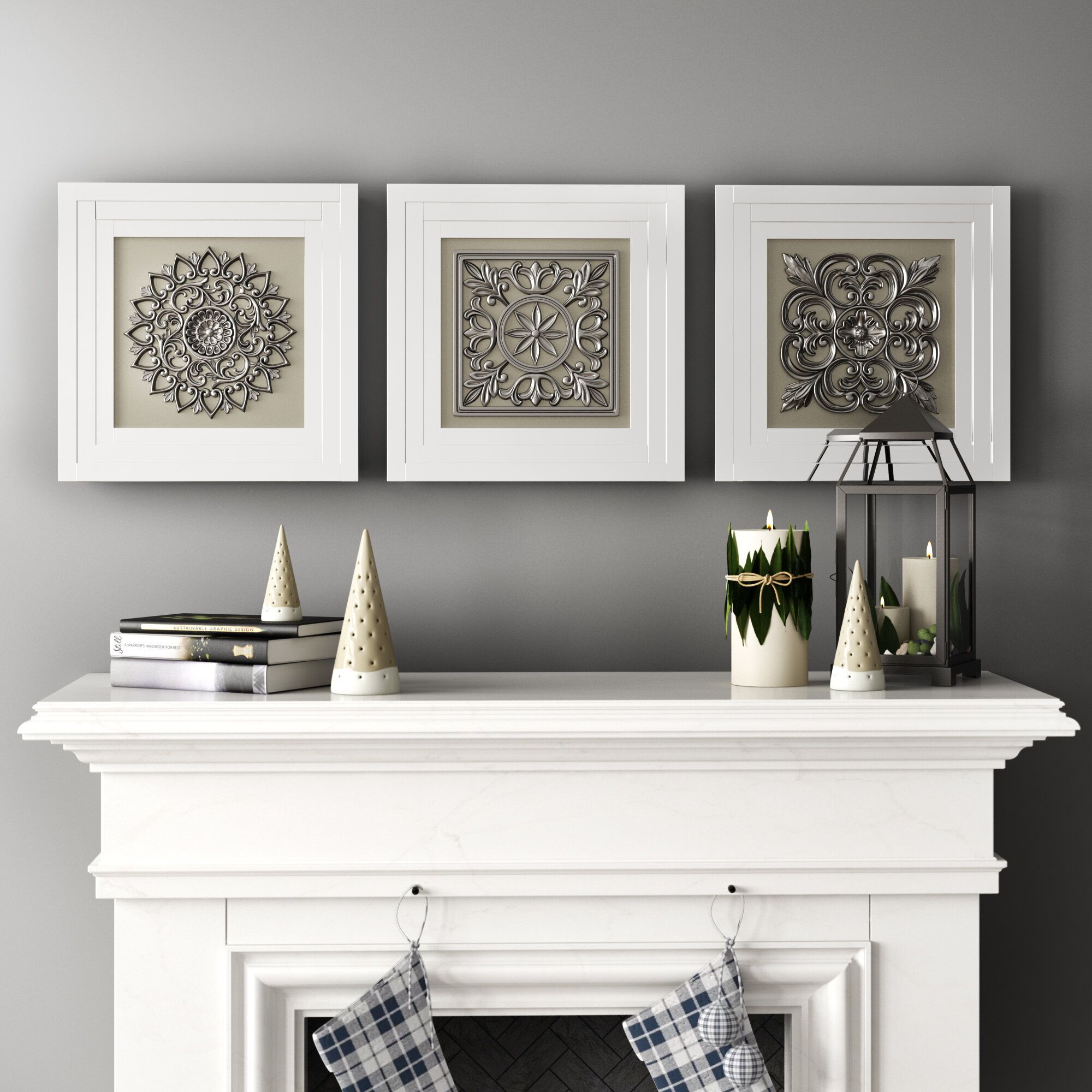 Laurel Foundry Modern Farmhouse 3 Piece Elegant Styled Wall Décor Set &  Reviews | Wayfair In Most Recent Elegant Wall Art (View 5 of 20)