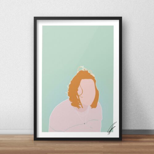 Lewis Capaldi Inspired Wall Art Print / Poster Minimal A4 A3 Someone You  Loved | Ebay Within Best And Newest Inspired Wall Art (View 8 of 20)