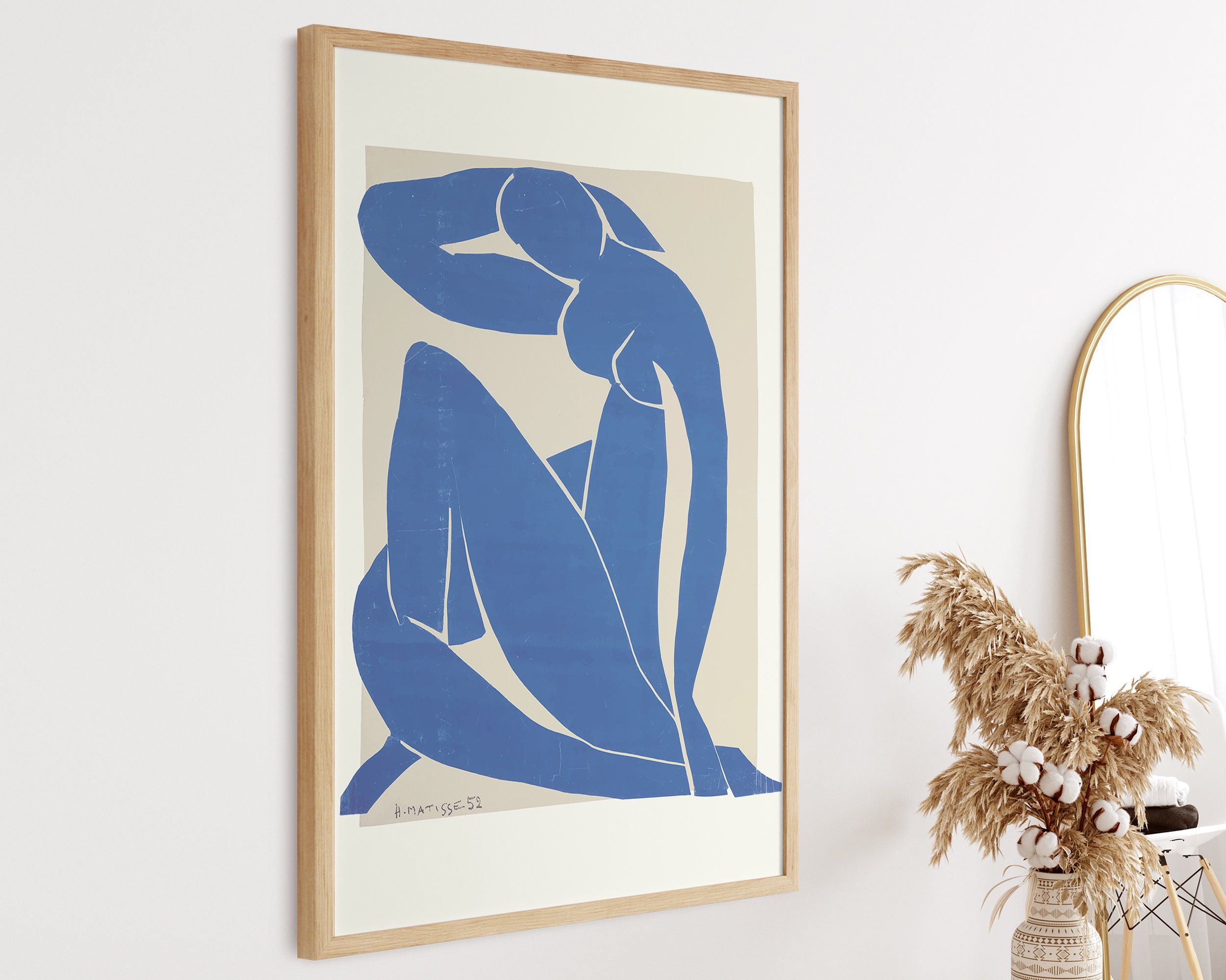 Matisse Blue Nudes – Etsy For Recent Blue Nude Wall Art (View 5 of 20)