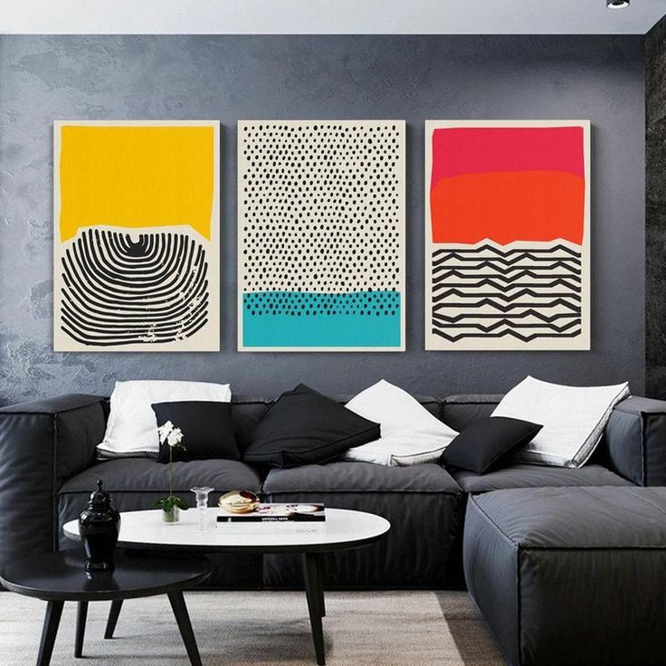 Modern Wall Art Abstract Wall Art Modern Art Prints Modern – Etsy | Living  Room Pictures, Modern Houses Interior, Living Room Modern Intended For Latest Modern Geometric Wall Art (View 4 of 20)