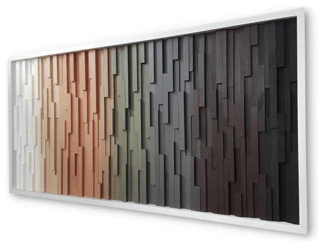 Modern Wood Wall Art Home Decor – Contemporary – Wall Accents  Shari  Butalla | Houzz Inside Best And Newest Abstract Modern Wood Wall Art (View 12 of 20)