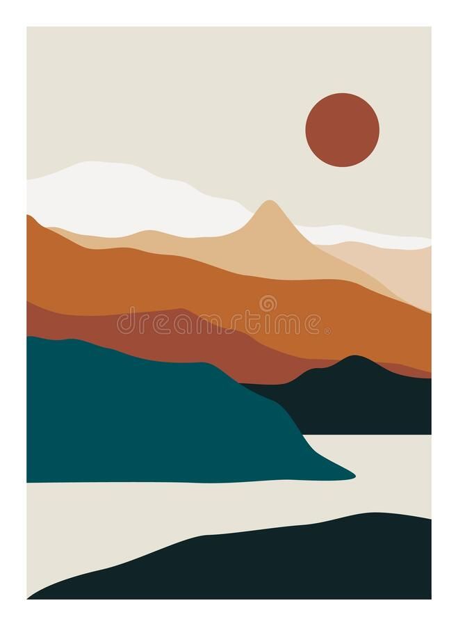 Mountain Landscape Poster (View 8 of 20)
