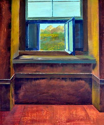 Open Window Paintings – Fine Art America With Recent The Open Window Wall Art (Gallery 19 of 20)