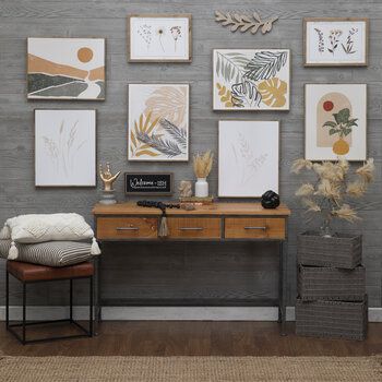 Orange Boho Landscape Wood Wall Decor | Hobby Lobby | 2180198 Throughout Most Current Orange Wood Wall Art (View 9 of 20)