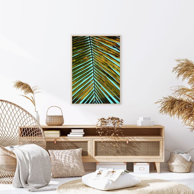 Palm Tree Leaf Poster In 2022 | Photo Print Poster, City Wall Art, Poster  Prints Intended For Most Popular Perfect Touch Wall Art (View 8 of 20)