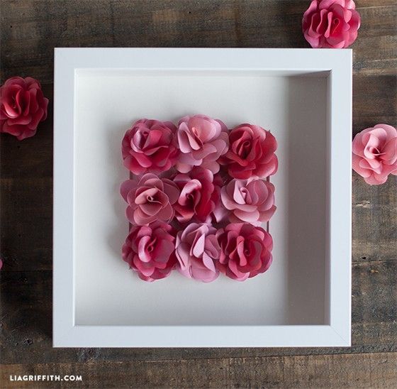 Paper Rose Wall Art – Paperpapers Blog Intended For Best And Newest Roses Wall Art (View 1 of 20)