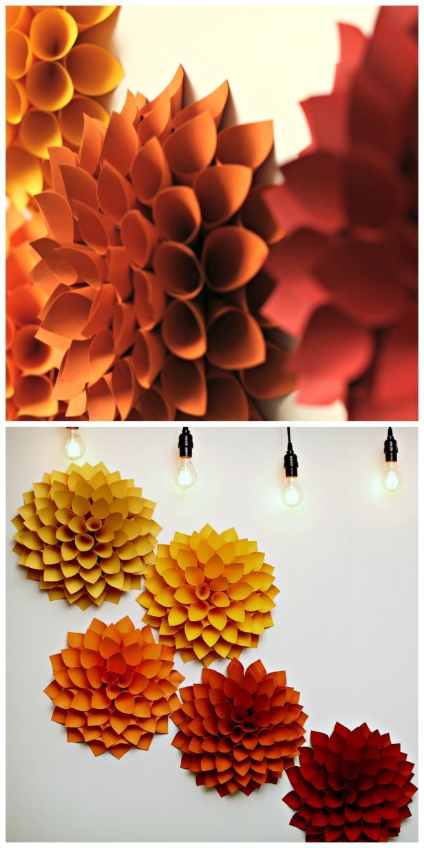 Pin On Diy Projects|homesthetics Pertaining To Most Up To Date Paper Art Wall Art (View 4 of 20)