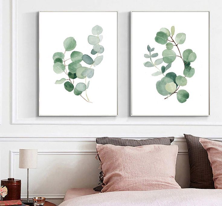 Pin On Home Decor With Regard To Most Recently Released Eucalyptus Leaves Wall Art (View 9 of 20)