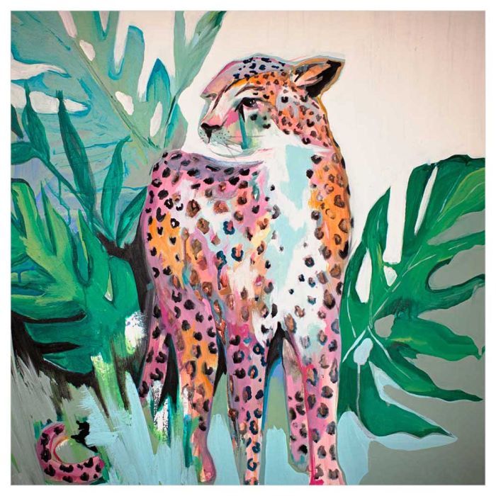 Pink Cheetah, Jungle & Safari Wall Art | Greenbox Within Recent Cheetah Wall Art (View 7 of 20)