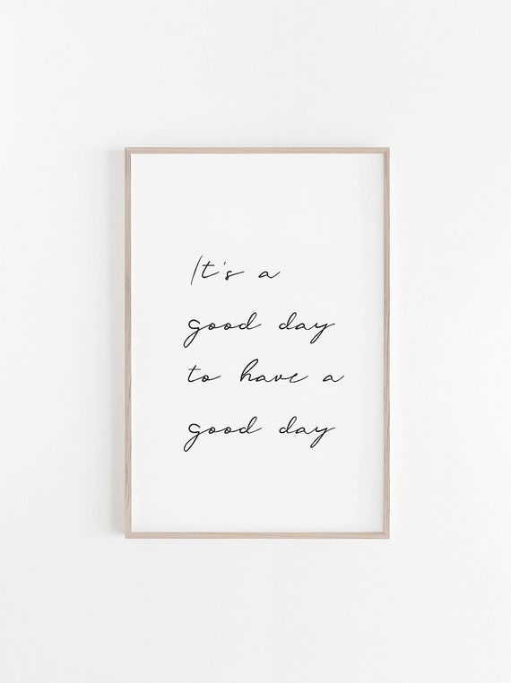 Print Quotes Print Poster Print Wall Art Quotes Typography – Etsy Regarding 2018 Poster Print Wall Art (View 15 of 20)
