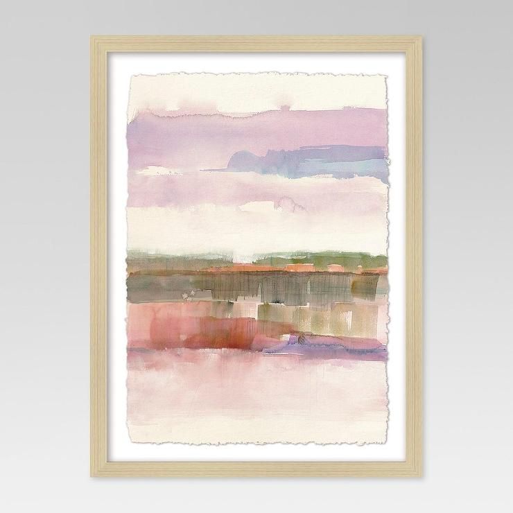 Project 62 Framed Watercolor Landscape Wall Art Pertaining To Newest Watercolor Wall Art (View 13 of 20)