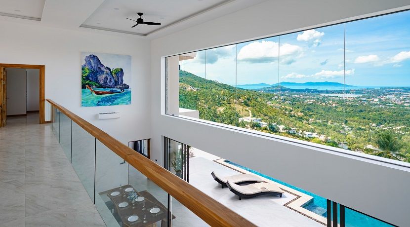Sea View Villa In Chaweng Noi Koh Samui For Sale – 4 Bedroom – Swimming Pool Regarding Newest Villa View Wall Art (View 14 of 20)