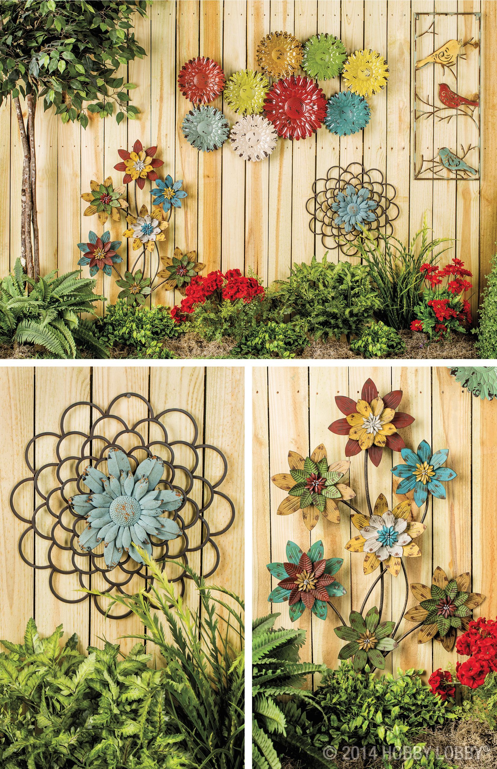 Search Results | Shop Hobby Lobby | Garden Wall Decor, Fence Art, Flower Art Within Current Flower Garden Wall Art (View 13 of 20)