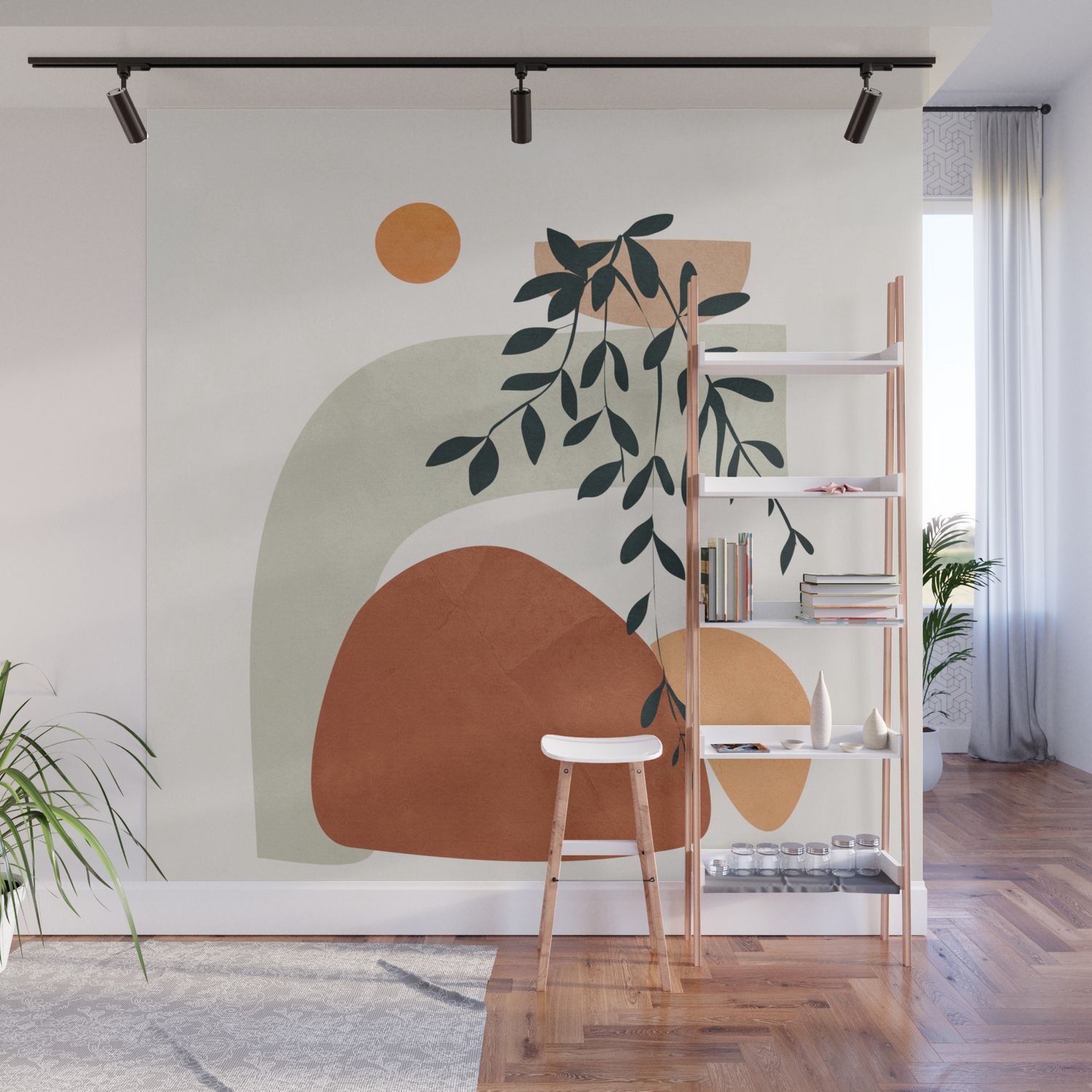 Soft Shapes I Wall Muralcity Art | Society6 With Regard To Newest Soft Shapes Wall Art (View 9 of 20)