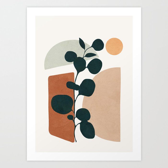 Soft Shapes V Art Printcity Art | Society6 Within Most Recently Released Soft Shapes Wall Art (View 5 of 20)