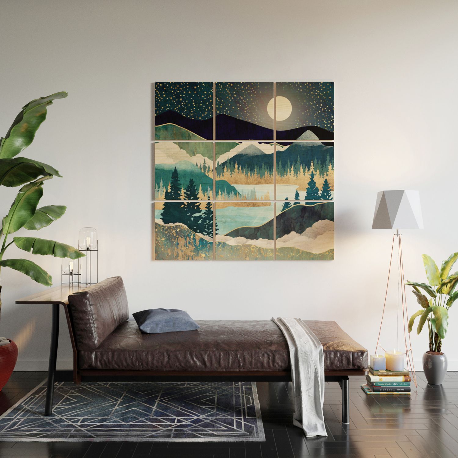 Star Lake Wood Wall Artspacefrogdesigns | Society6 Within Latest Star Lake Wall Art (View 6 of 20)
