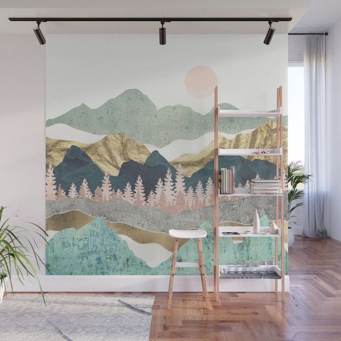 Summer Vista Wall Muralspacefrogdesigns | Society6 With Most Recently Released Summer Vista Wall Art (View 2 of 20)