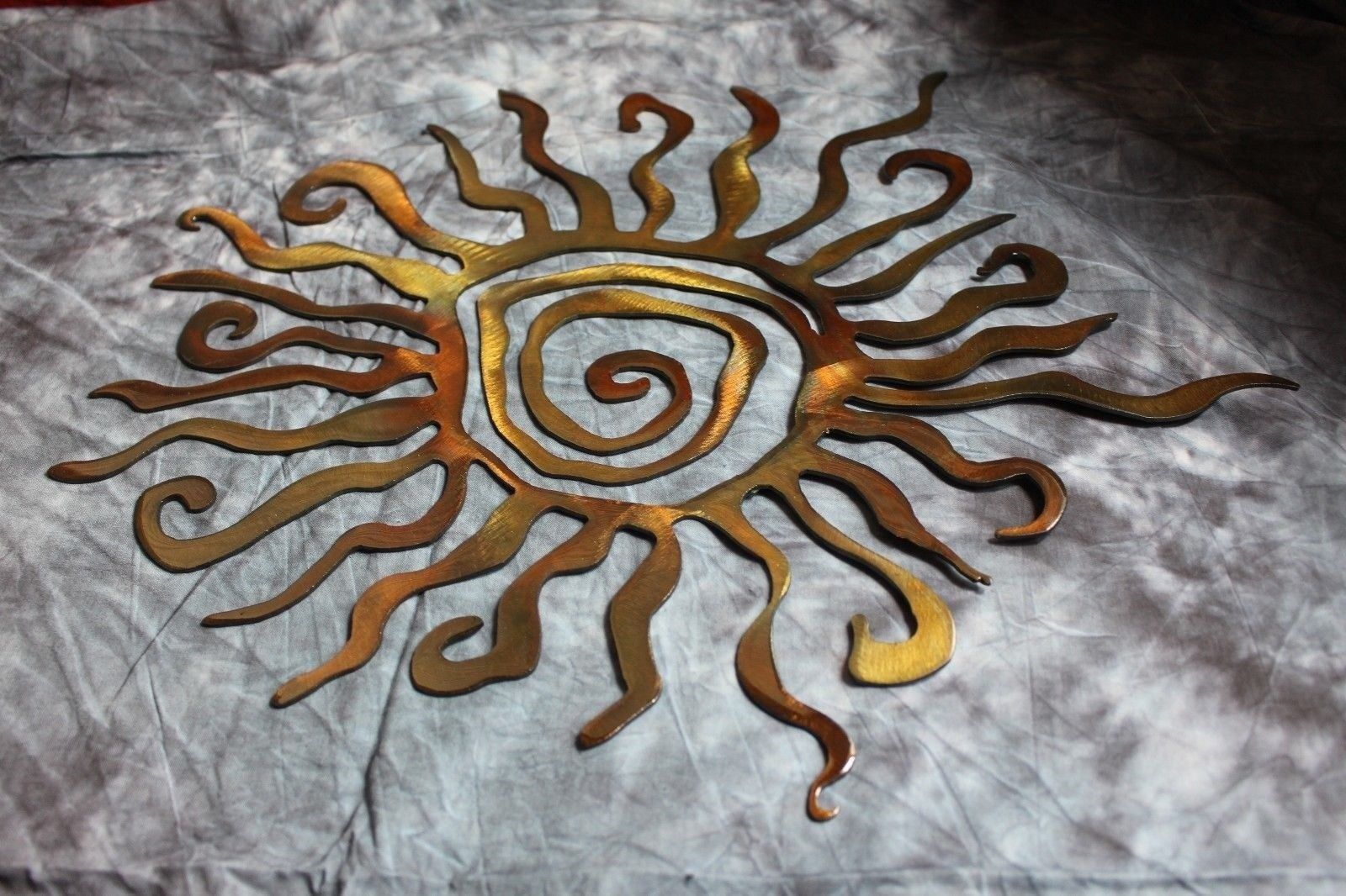 Sun – Metal Wall Art – Copper 30" | Ebay Regarding Newest The Sun Wall Art (View 13 of 20)