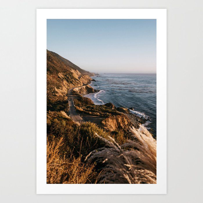 The Road To Big Sur Art Printarnelle | Society6 Within Most Recently Released Big Sur Wall Art (View 18 of 20)