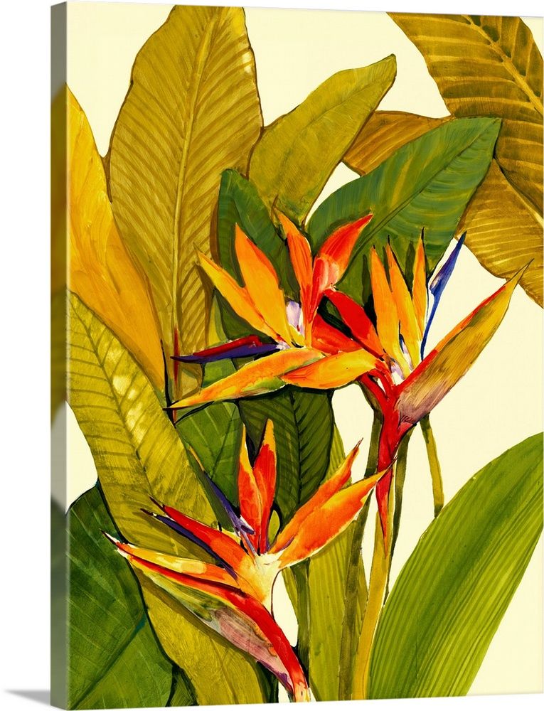 Tropical Bird Of Paradise Wall Art, Canvas Prints, Framed Prints, Wall  Peels | Great Big Canvas Regarding Most Recent Tropical Paradise Wall Art (View 10 of 20)