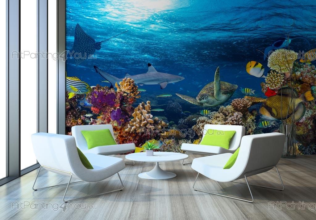 Underwater Wall Murals & Posters | Artpainting4you (View 18 of 20)