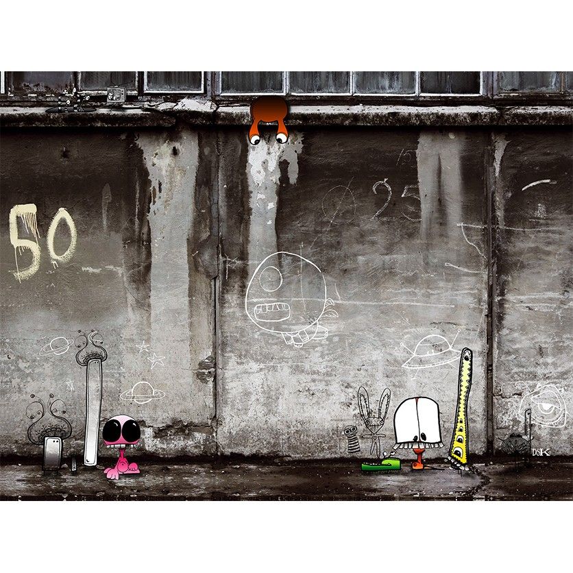 Urban Wall – Atelier Contemporain Throughout Recent Urban Wall Art (View 17 of 20)