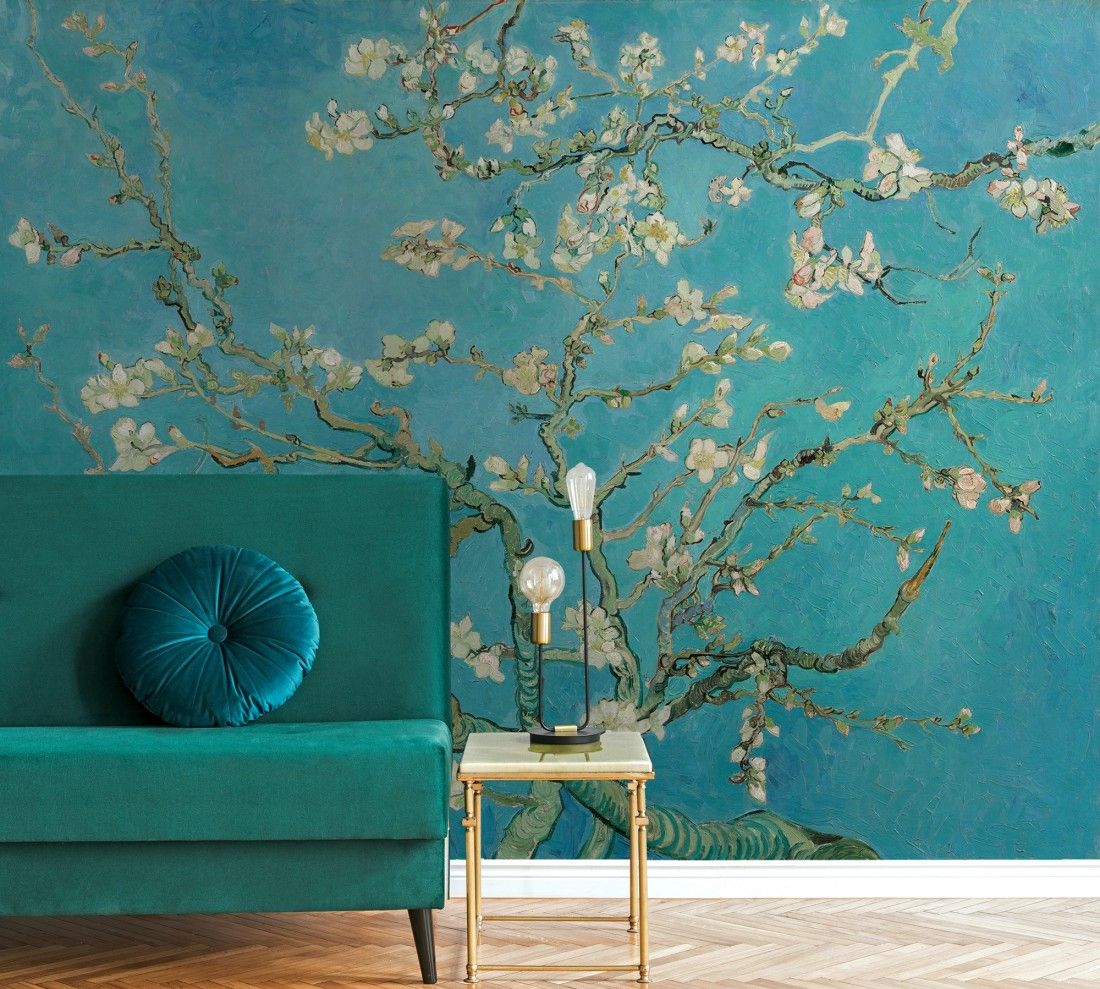 Van Gogh Almond Blossom Wallpaper Mural – Wallpaper • Wallmur® In Most Recent Almond Blossoms Wall Art (View 13 of 20)
