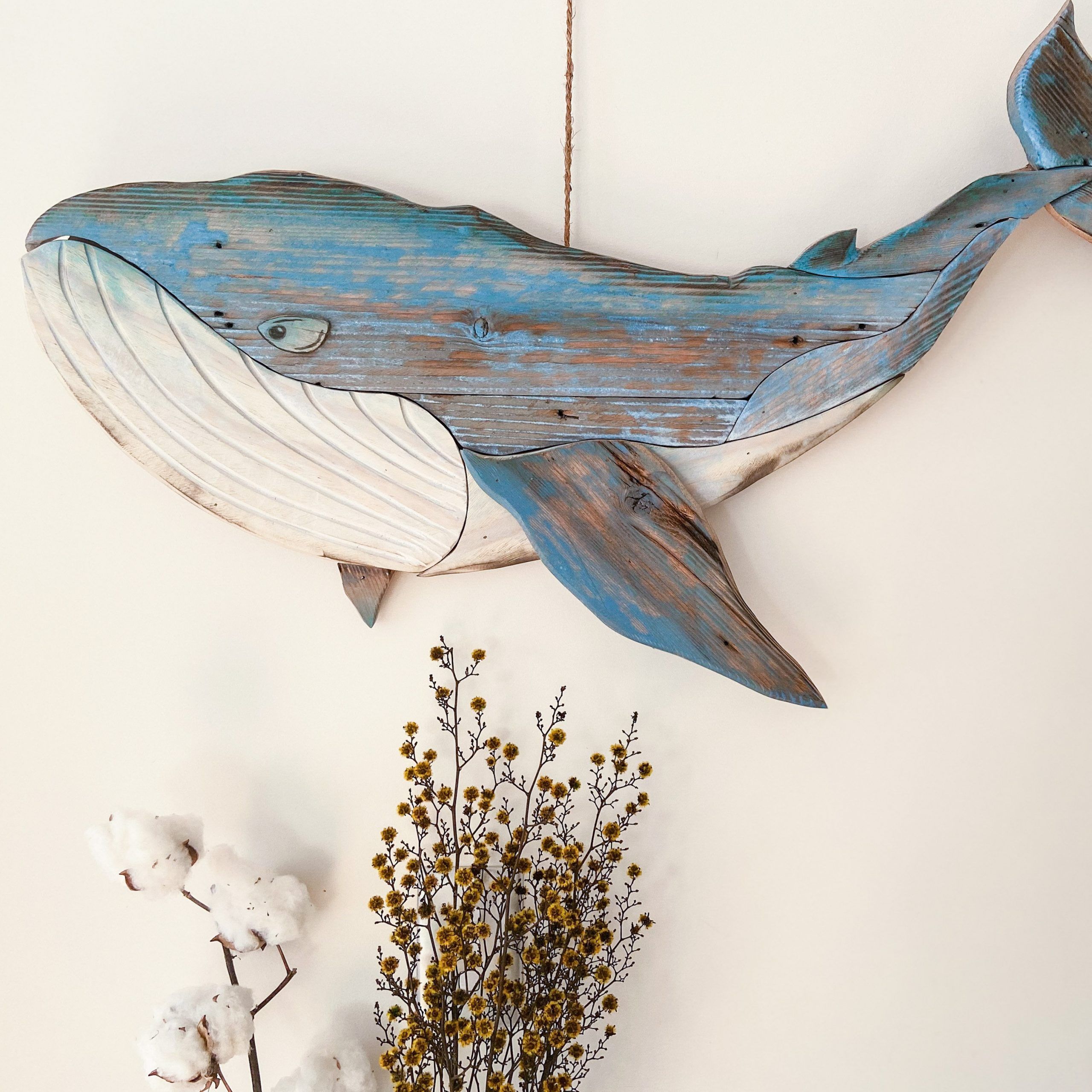 Whale / Wood Art / Reclaimed Wood / Wood Wall Art / Wood Whale – Etsy Within Most Recent Whale Wall Art (View 1 of 20)