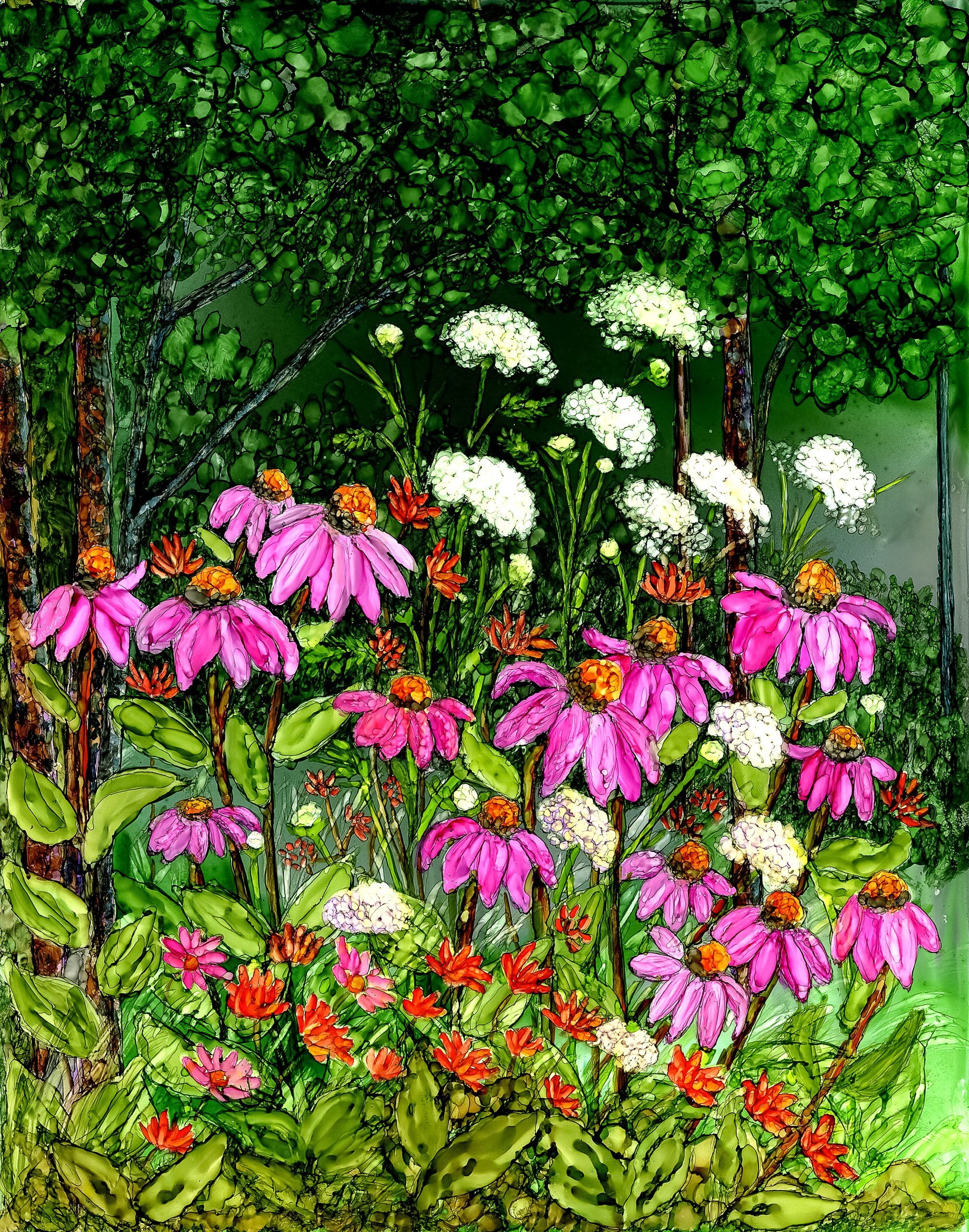 Wildflower Garden Wall Art – Korinne Carpino Art Inside Recent Flower Garden Wall Art (View 11 of 20)
