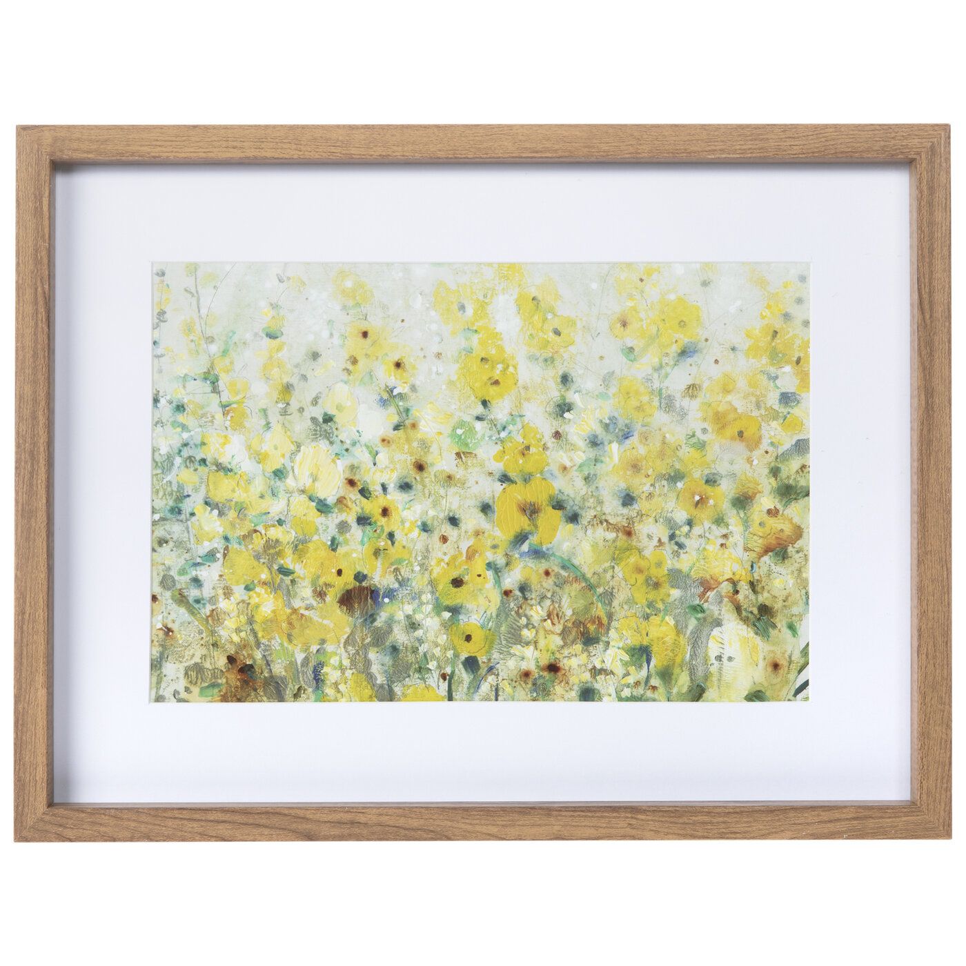 Yellow Flower Garden Framed Wall Decor | Hobby Lobby | 5671466 Intended For Most Up To Date Flower Garden Wall Art (View 18 of 20)