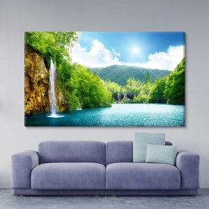 Your Home Longs For This Canvas Prints Tropical Landscape! Regarding 2018 Tropical Landscape Wall Art (Gallery 20 of 20)