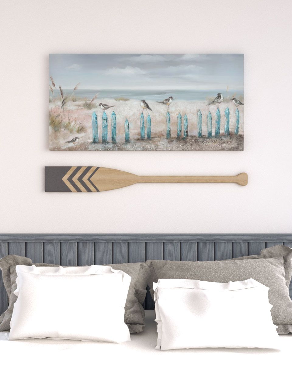 10 Beautiful And Charming Coastal Wall Decor Ideas – Roomdsign With Regard To Most Popular Beach Themed Wall Art (View 11 of 20)