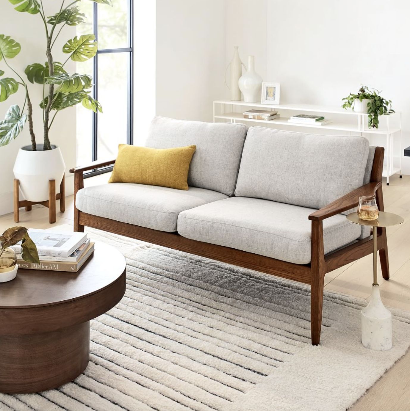 11 Best Mid Century Modern Sofas And Sectionals 2023 Inside Modern Loveseat Sofas (View 14 of 20)