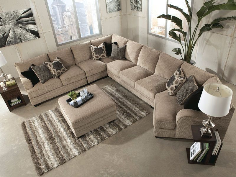 15 Large Sectional Sofas That Will Fit Perfectly Into Your Family Home |  Large Sectional Sofa, Sectional Sofa Decor, Livingroom Layout Throughout Sectional Couches For Living Room (View 4 of 20)