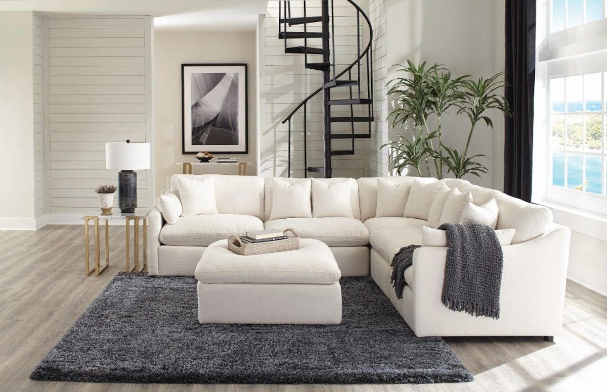 7 Different Ways To Arrange A Sectional Sofa – Coaster Fine Within 7 Seater Sectional Couch With Ottoman And 3 Pillows (View 19 of 20)