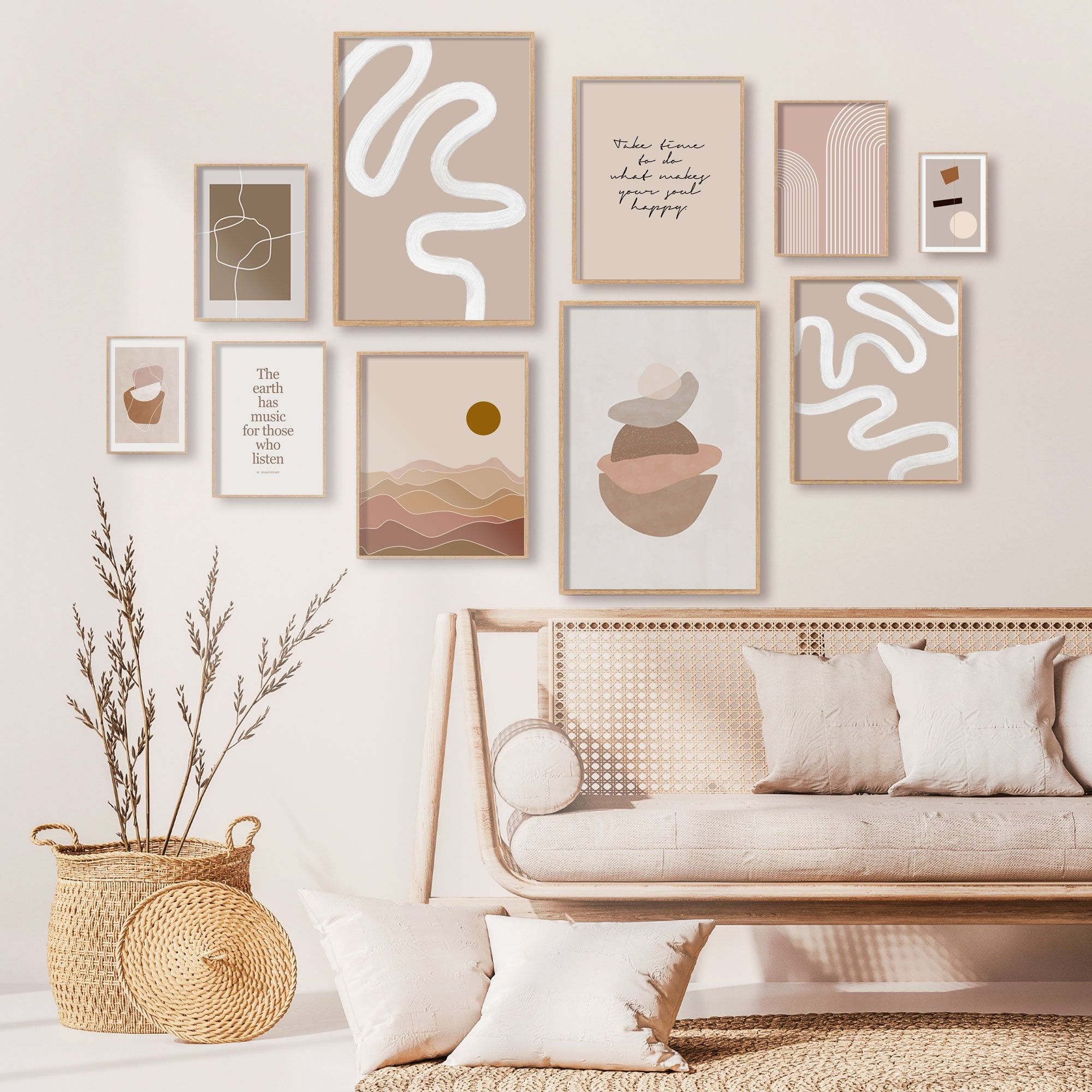 Featured Photo of Top 20 of Aesthetic Wall Art