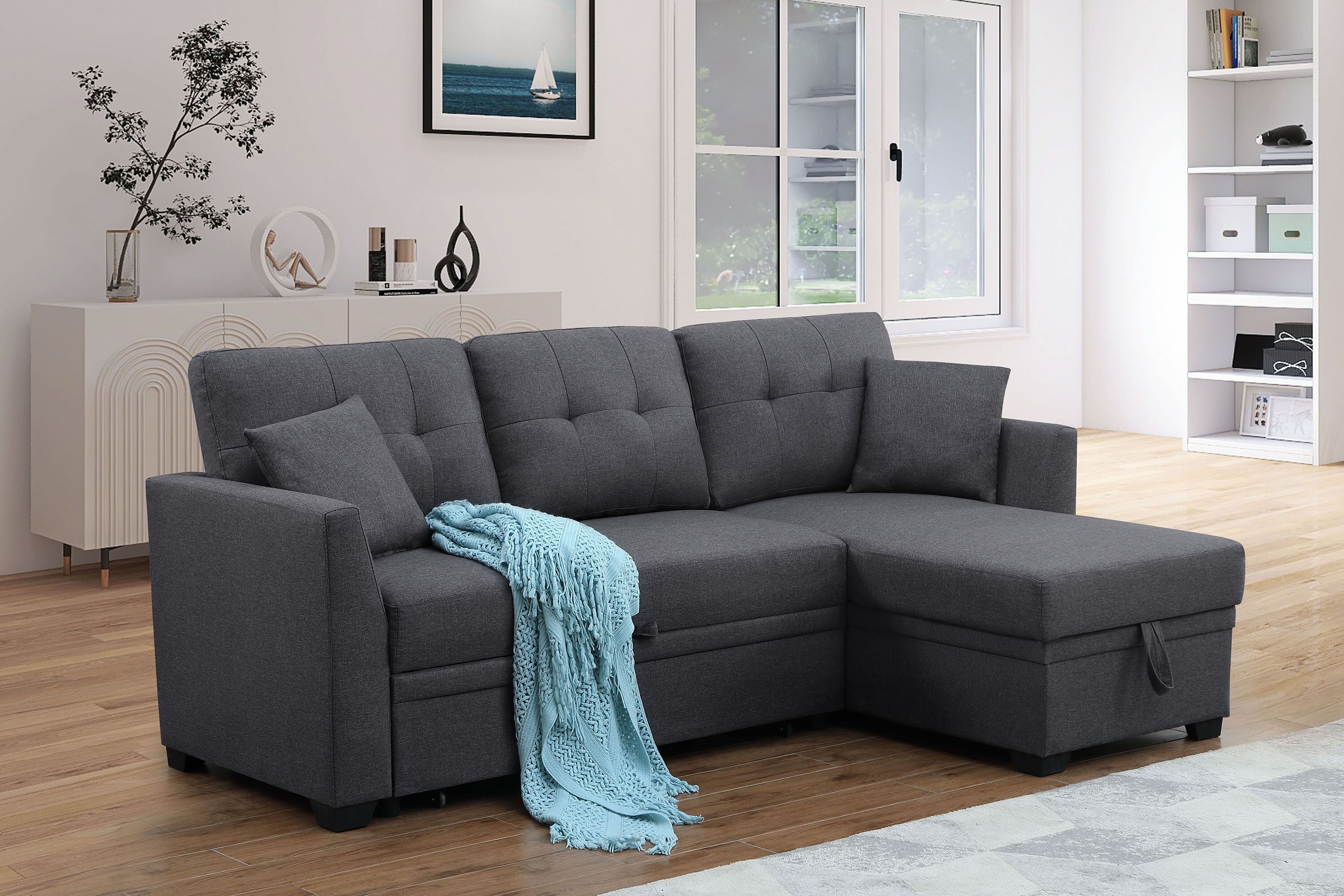 Alexent Sleeper Sofa & Reviews | Wayfair In Pull Out Couch Beds (Gallery 17 of 20)