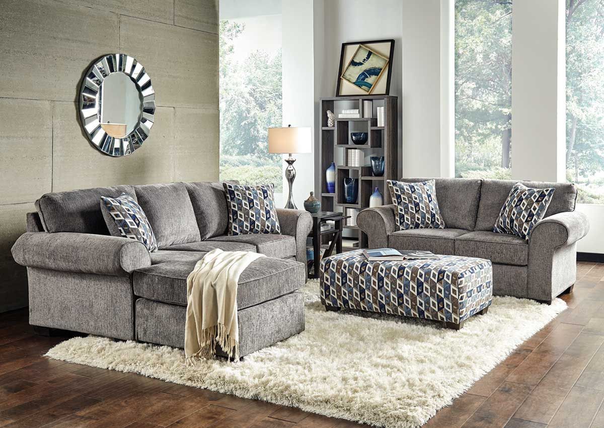 Ashburn Ii Sectional Package | Badcock Home Furniture &more In Sectional Couches For Living Room (View 6 of 20)